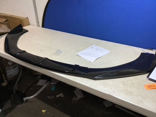 F-Sport Front Bumper Lip Sitter for 00-20 Lexus IS250 IS350 IS300, Gloss Black - Lot 462