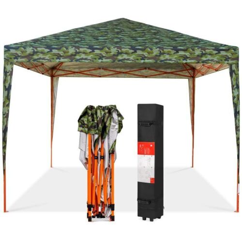 Outdoor Portable Pop Up Canopy Tent w/ Carrying Case, 10x10ft - Lot 665