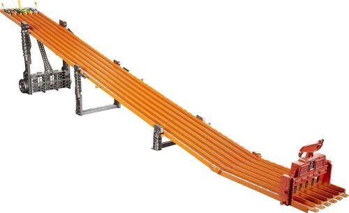 ​Hot Wheels Super 6-Lane Raceway with Lights & Sounds, Includes 6 Hot Wheels Vehicles, Track Unfolds to 8 Feet, Collapses for Easy Storage - Lot 103
