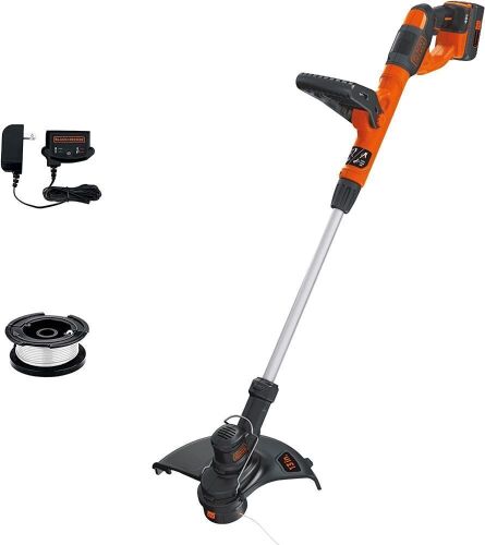 BLACK+DECKER 40V MAX Cordless String Trimmer / Edger, 13-Inch (LST140C)  - Lot 206