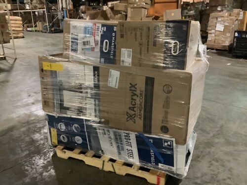 Lot of (2) Bath Tubs & (2) Toilets  - Uninspected, Store Return, Straight Off a Truck - Lot 155