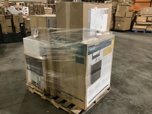 Pallet of Bathroom Vanities, Sink, Cabinet, etc - Uninspected, Store Return, Straight Off a Truck - Lot 153
