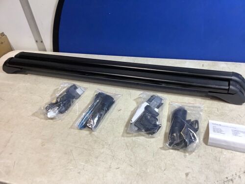 Universal Roof Rack Cross Bars for 2018 2019 Ford Explorer Fusion - Lot 593