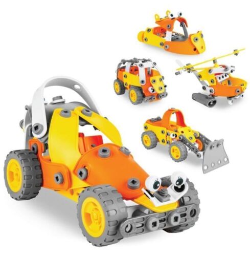 Kids 147-Piece 5-in-1 Educational STEM Building Toy Kit - Lot 1023