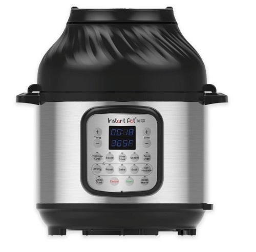 Instant Pot 8 qt 11-in-1 Air Fryer Duo Crisp + Electric Pressure Cooker - Lot 509