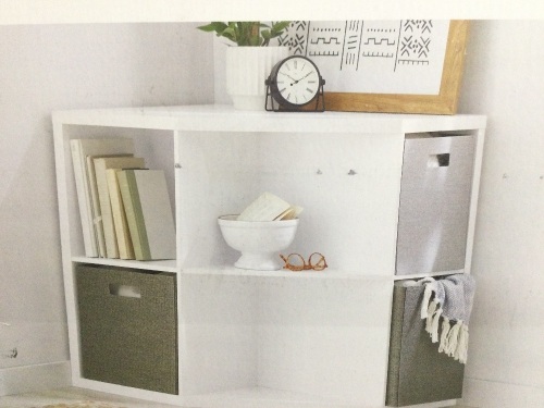4-CUBE CORNER ORGANIZER,APPEARS NEW - Lot 49
