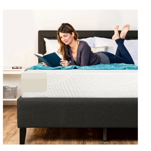 10in Dual Layered Memory Foam Mattress*****  TOPPER *****w/ CertiPUR-US Certified Foam,APPEARS NEW - Lot 43