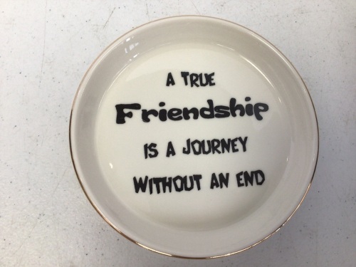 Women Gifts Unique Girl Stuff Bath Ceramic Dish Tray 03, Appears New - Lot 23
