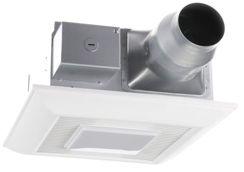 Panasonic FV-0811VFL5E WhisperFit EZ Retrofit Ventilation Fan with Light, 80 or 110 CFM, E-Commerce Return, Untested - Lot 47