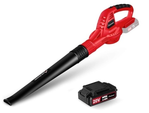 AVID POWER Cordless Leaf Blower, 20V MAX Lithium Battery Powered Cordless Sweeper with 130 MPH Output, E-Commerce Return, Untested - Lot 52