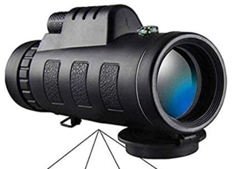 40x60 High Power HD Monocular, E-Commerce Return, Untested - Lot 91
