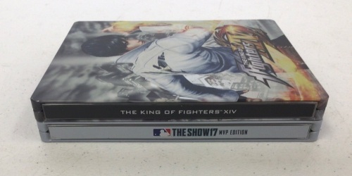 Lot of 2 PS4 Steelbook Games, MLB The Show 17 and The King of Fighters XIV, E-Commerce Return - Lot 108