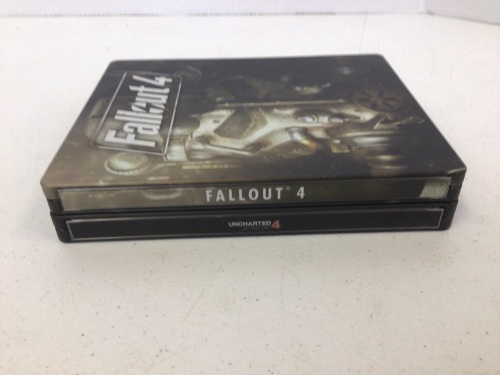 Lot of 2 PS4 Steelbook Games, Fallout 4, and Uncharted 4, E-Commerce Return - Lot 118