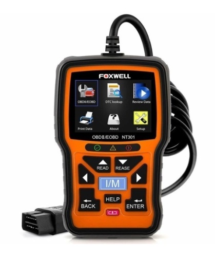 Foxwell Nt301 Obd2 Scanner Professional Enhanced Obdii Diagnostic Code Reader, Appears New, Untested - Lot 121