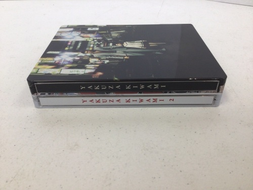 Lot of 2 PS4 Steelbook Games, Yakuza Kiwami, and Yakuza Kiwami 2, E-Commerce Return - Lot 123