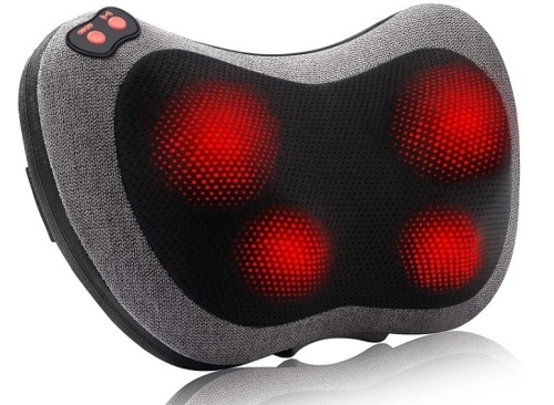 Papillon Back Massager with Heat,Shiatsu Back and Neck Massager with Deep Tissue Kneading,Electric Back Massage Pillow, E-commerce Return - Lot 127