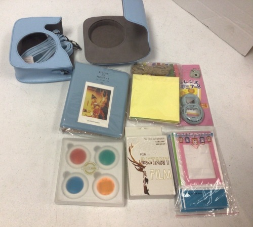 Fujifilm Instax Mini 7+ Camera Accessories Only - Light Blue, E-Commerce Return - Lot 141