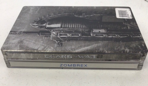 Lot of 2 Xbox 360 Steelbook Games, Gears of War 2, and Deadrising 2 Zombrex Edition, E-Commerce Return - Lot 186