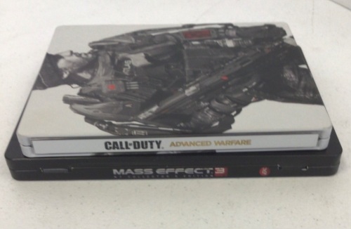Lot of 2 PS3 Steel Book Games, Call of Duty Advanced Warfare, and Mass Effect 3 N7 Collector Collection, E-Commerce Return - Lot 188