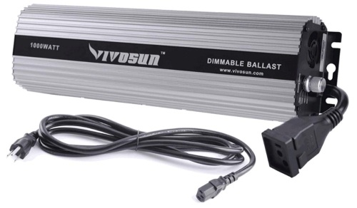 VIVOSUN 1000 watt Dimmable Digital Ballast for HPS MH Grow Light, UL Listed & Soft Start Program, E-Commerce Return, Untested - Lot 213