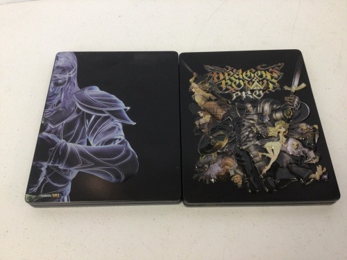 Lot of 2 PS4 Steelbook Games, Dragon Crown Pro, and Shadow of War, E-Commerce Return - Lot 214