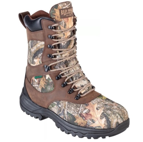 RedHead Expedition Ultra BONE-DRY Insulated Waterproof Hunting Boots for Men - Brown/TrueTimber Kanati - 10.5M, E-Commerce Return - Lot 225