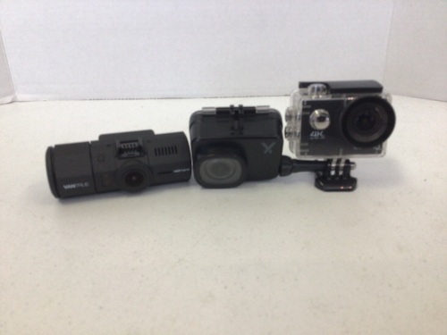 Lot of 3 Unbranded Cameras, E-Commerce Return, Untested - Lot 226