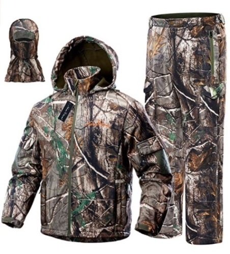 NEW VIEW Upgraded Hunting Clothes for Men,Silent Water Resistant Hunting Suits,Turkey Hunting Jacket and Pants, Men's Size Small, Appears New - Lot 227