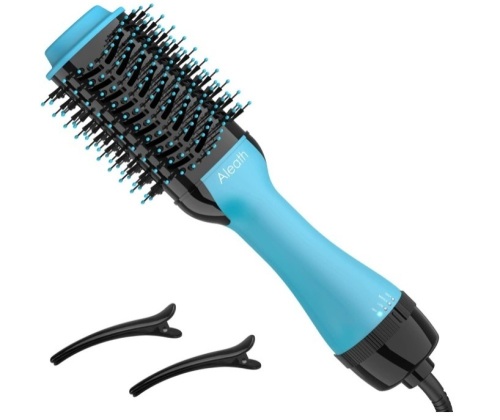 Aleath Hair Dryer Brush, Ionic Hot Air Brush, Blow Dryer Brush with Ceramic Coating for Fast Drying, E-Commerce Return, Untested - Lot 230