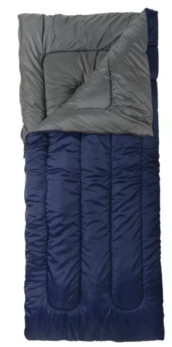 Bass Pro Shops Eclipse Hawksbill Rectangular Oversized 30º Sleeping Bag - Peacoat Navy, E-Commerce Return, Has small tear on the sleeping bag - Lot 234