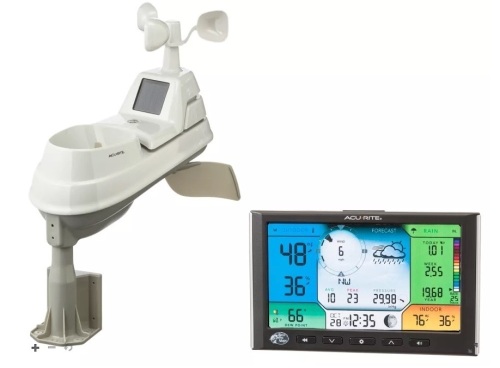 AcuRite 5-in-1 Weather Center with Color Display, E-Commerce Return, Untested - Lot 235