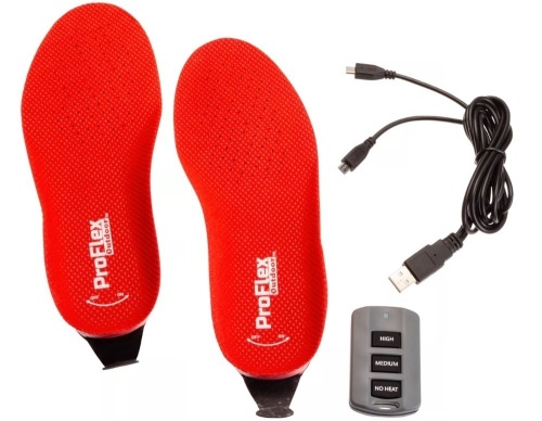 Heat Factory ProFLEX Outdoor Heated Insoles, Size Medium, E-Commerce Return, Untested - Lot 274