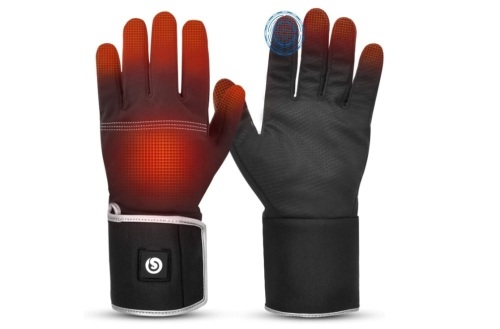 Heated Glove Liners for Men Women, Rechargeable Battery Electric Heated Gloves, Winter Warm Glove Liners, E-Commerce Return, Untested - Lot 305