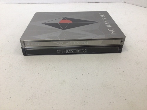 Lot of 2 PS4 Steelbook Games, No Man's Sky, and Dishonored 2, E-Commerce Return - Lot 311