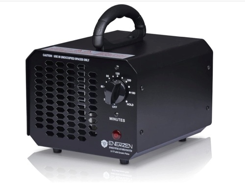 Enerzen Ozone Generator 6,000mg Industrial O3 Air Purifier Deodorizer Sterilizer (6,000mg - Black), E-Commerce Return, Untested - Lot 414