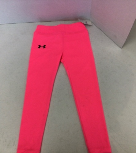 Girls Size 6 Pink Under Armour Leggings, New with Tags - Lot 435