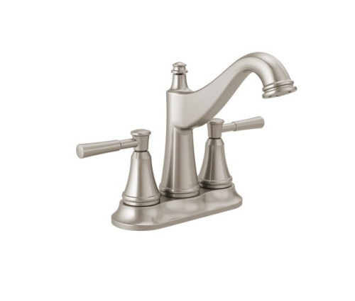 Mylan™ Two Handle Centerset Bathroom Faucet In Spotshield Brushed Nickel, E-Commerce Return - Lot 439