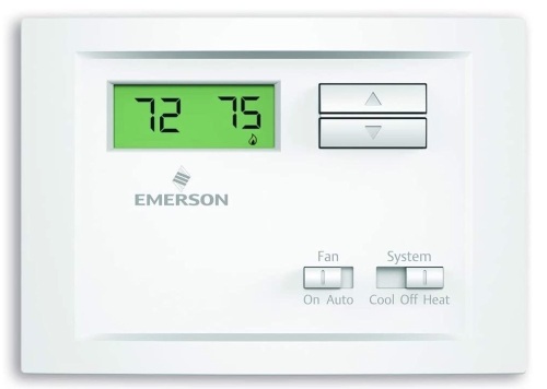 Emerson NP110 Non-Programmable Single Stage Thermostat, Appears New - Lot 441