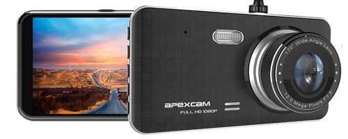 Apexcam Dash Cam 1080p Full HD Driving Recorder Mini Car Camera, E-Commerce Return, Untested - Lot 445