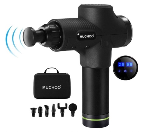 Massage Gun Deep Tissue Handheld Muscle Massage Gun Neck Back Body Percussion Massager, E-Commerce Return, Untested - Lot 447