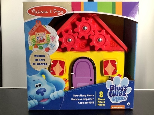 Blues Clues Take Along House, Appears New - Lot 141