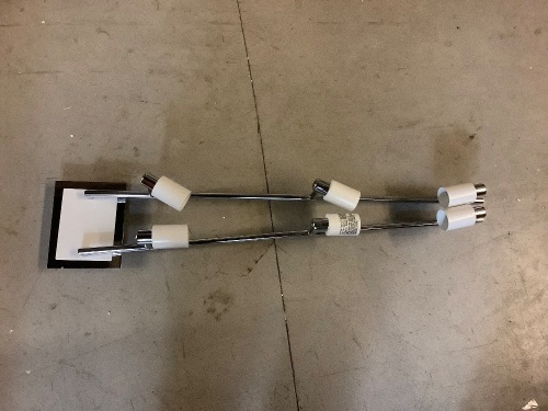Noma 6 Light Foldable Track Fixture, Appears New - Lot 156