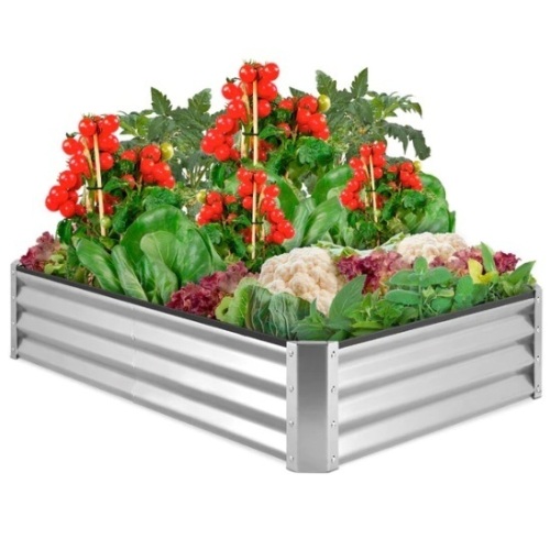 Outdoor Metal Raised Garden Bed for Vegetables, Flowers, Herbs, Appears New - Lot 157