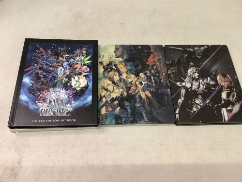 Lot of (3) Collectibe Case PS4 Games, Appears New - Lot 159