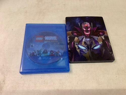 Lot of (2) PS4 Marvel Games, Appears New - Lot 160