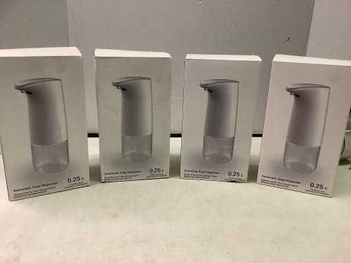 Lot of (4) Automatic Soap Dispenser, Appears New - Lot 173