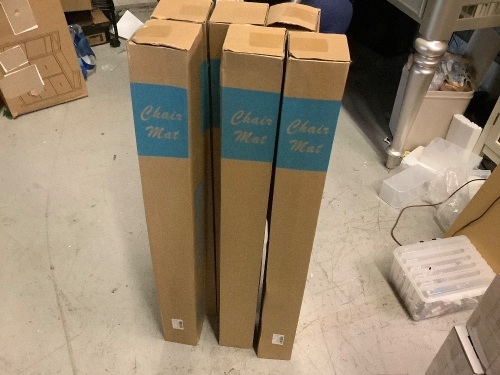 Lot of (6) Office Chair Mat, Appears New - Lot 178