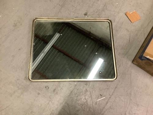 Nova Decor Regtangle Metal Mirror, 41x51CM, Appears New - Lot 193