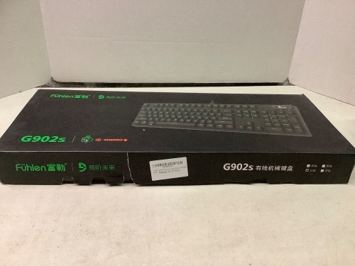 G902s Computer Keyboard, Appears New - Lot 195