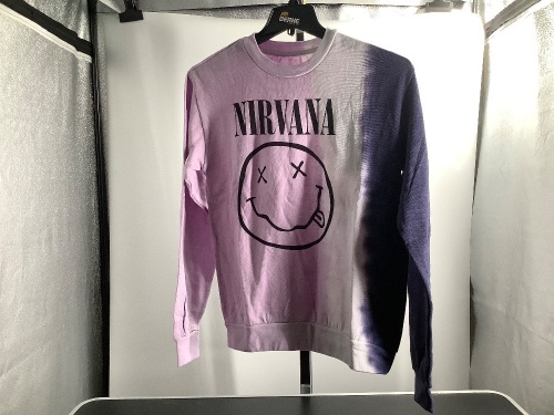 Nirvana Women's Sweatshirt, XS, Appears New - Lot 205